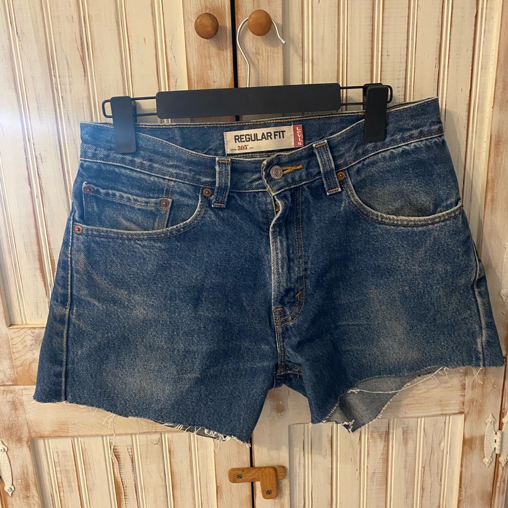 Levi's Classic Blue Jean Shorts